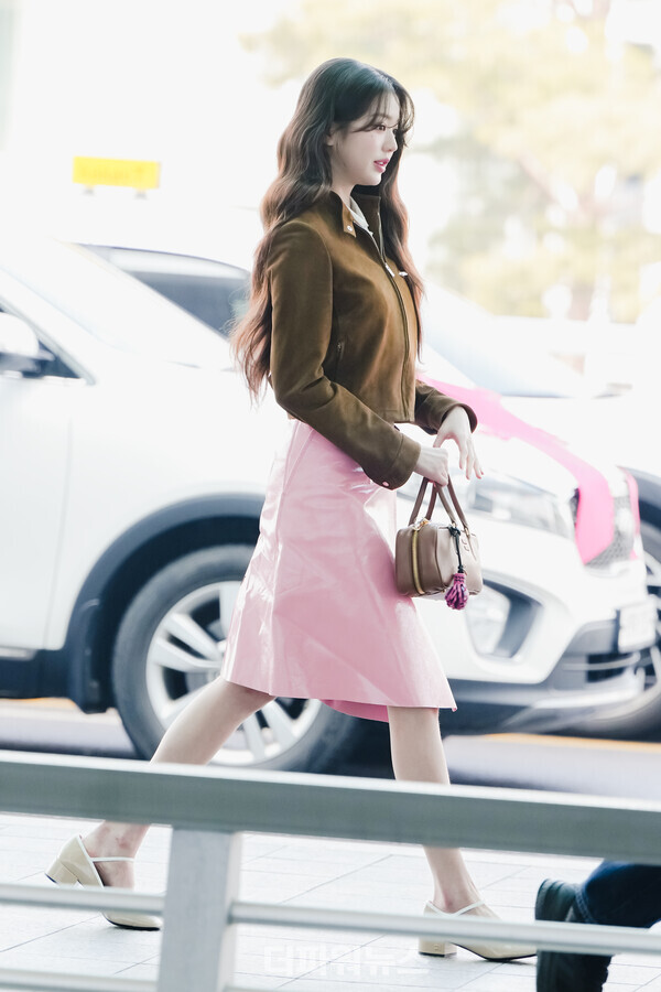 장원영,인천국제공항출국