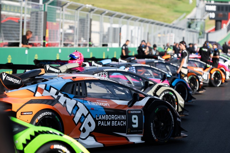 한국타이어 독점 공급 ‘람보르기니 슈퍼 트로페오’ 2025 시즌 개막