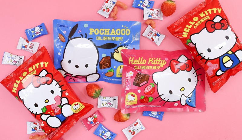 크라운, ‘산리오캐릭터즈 에디션’ 선보여