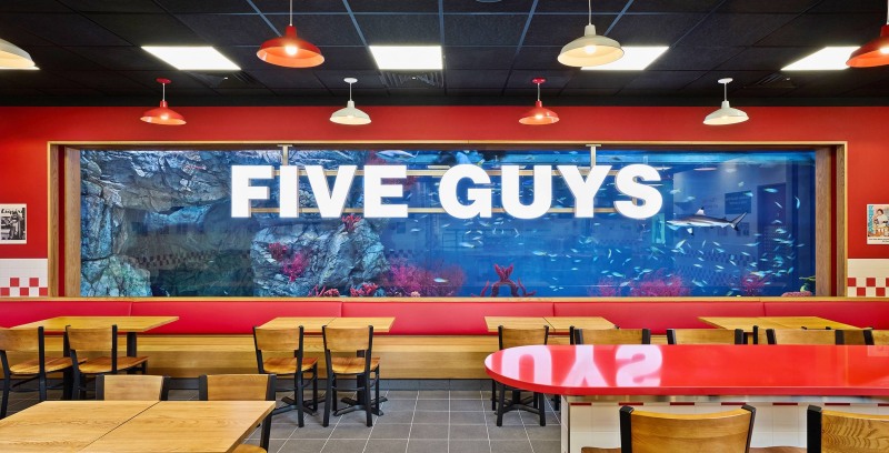 파이브가이즈 6호점 14일 갤러리아 광교 오픈