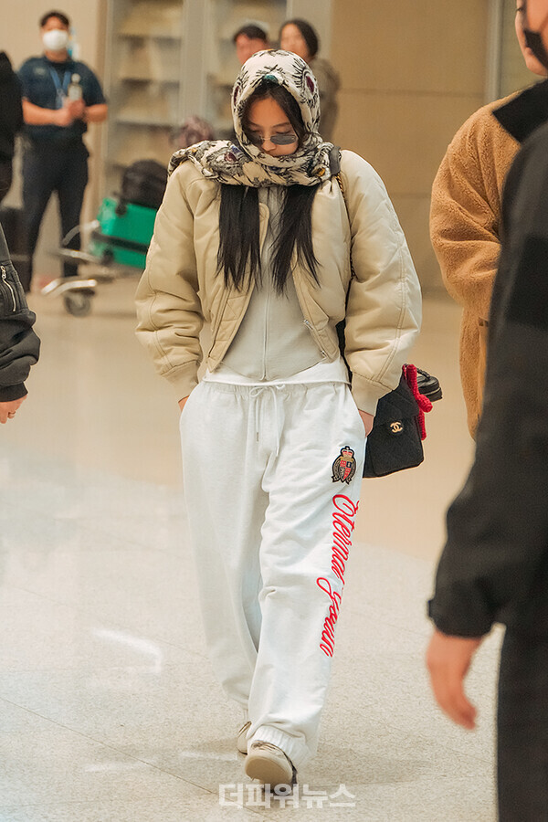 제니,인천국제공항입국