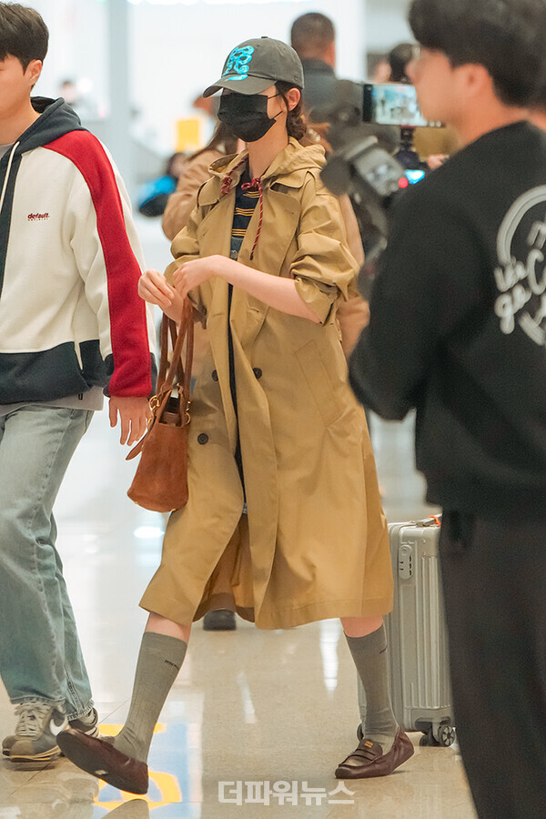 장원영,인천국제공항입국