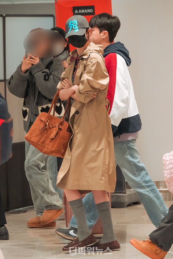 장원영,인천국제공항입국