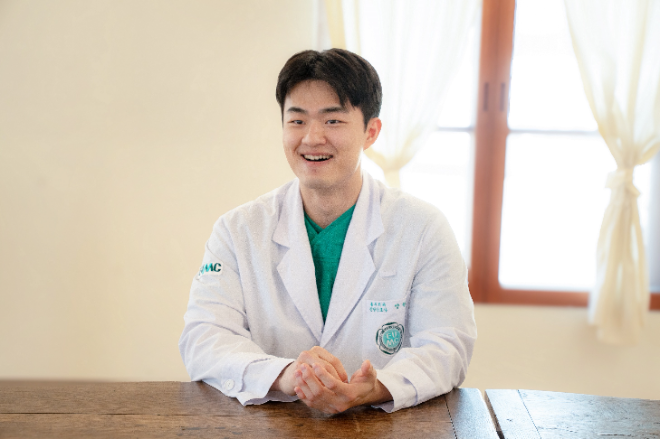 이대서울병원 심장혈관흉부외과 체외순환사 양원준 간호사. 사진=이화의료원