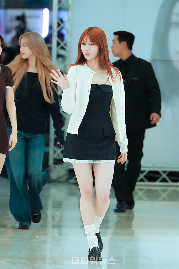 르세라핌허윤진,'HOT'공개팬사인회