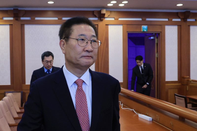 탄핵 심판 첫 변론준비기일 참석한 박성재 장관(사진=연합뉴스)