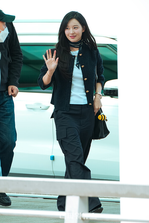 김지원,인천국제공항출국