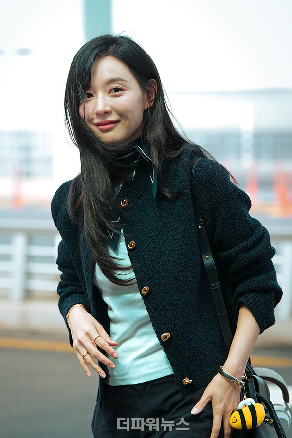 김지원,인천국제공항출국
