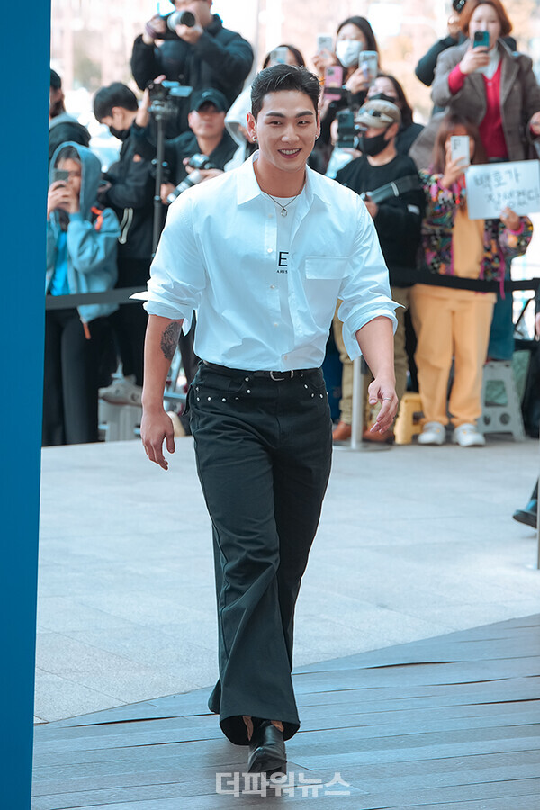 백호,포토월행사