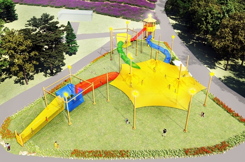 무릉별유천지 그물형 체험시설