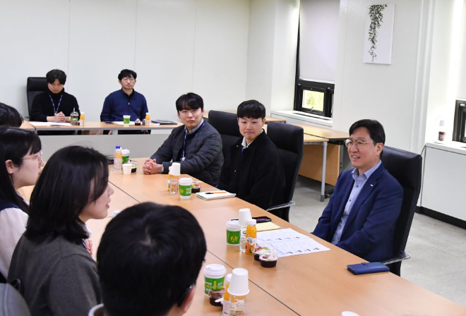 성창훈 조폐공사 사장, ‘신입직원 타운 홀 미팅’ 개최..."수평적 조직문화 정착 앞장"