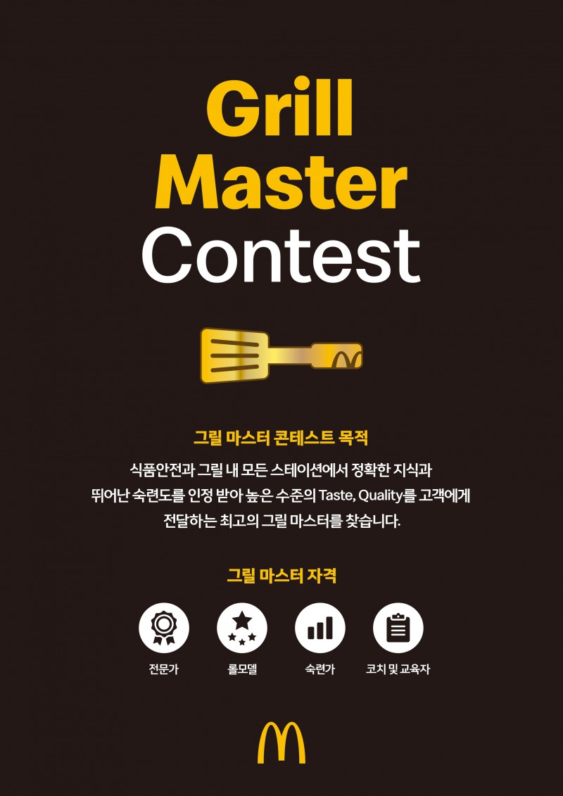 맥도날드, ‘그릴 마스터 콘테스트’ 실시