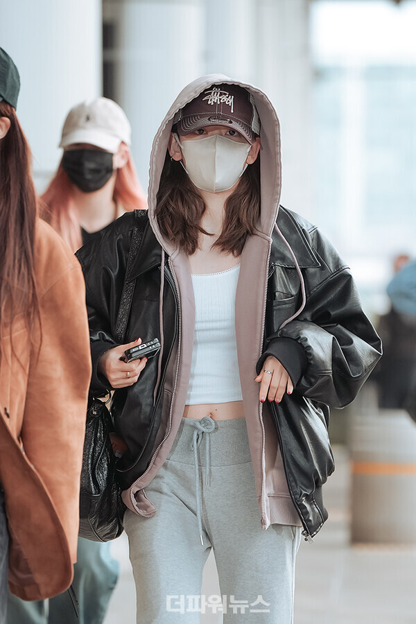르세라핌사쿠라,김포국제공항출국