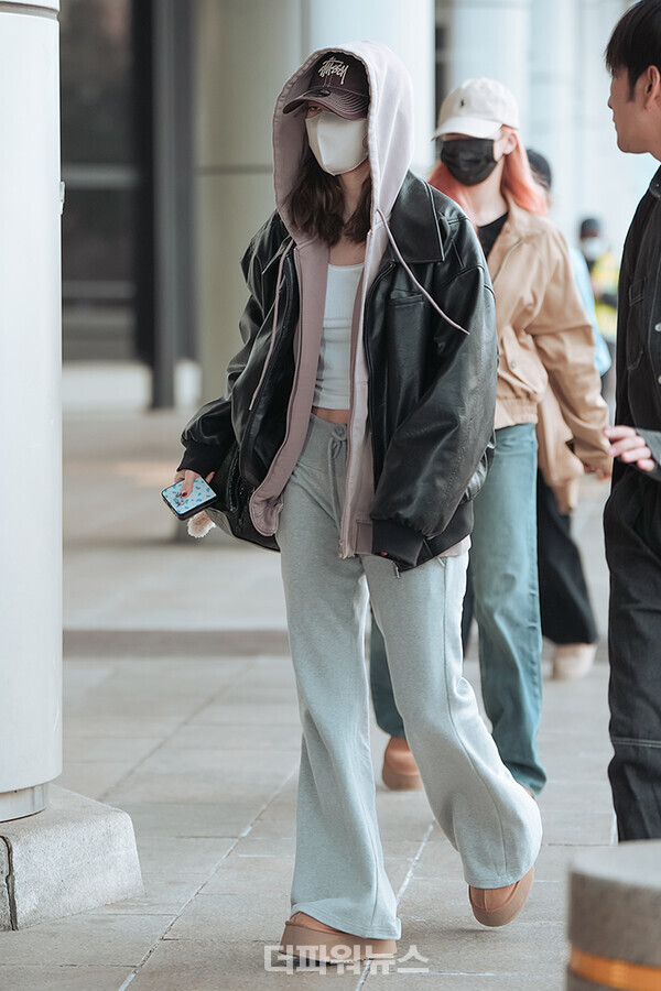 르세라핌사쿠라,김포국제공항출국