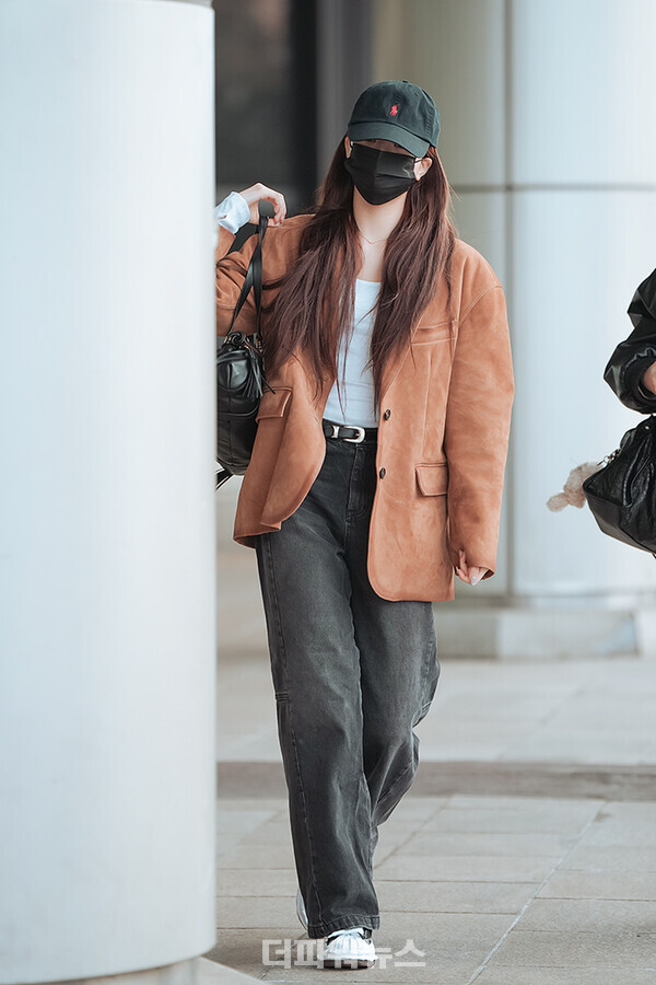 르세라핌홍은채,김포국제공항출국