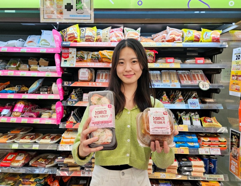 CU, 벚꽃 관련 상품 판매량 2배 늘어