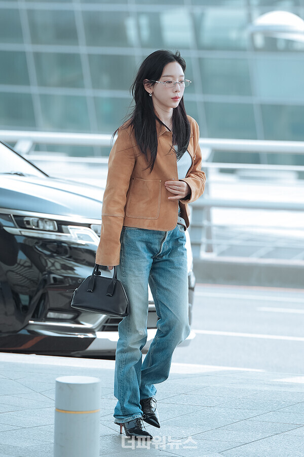 태연,인천국제공항출국