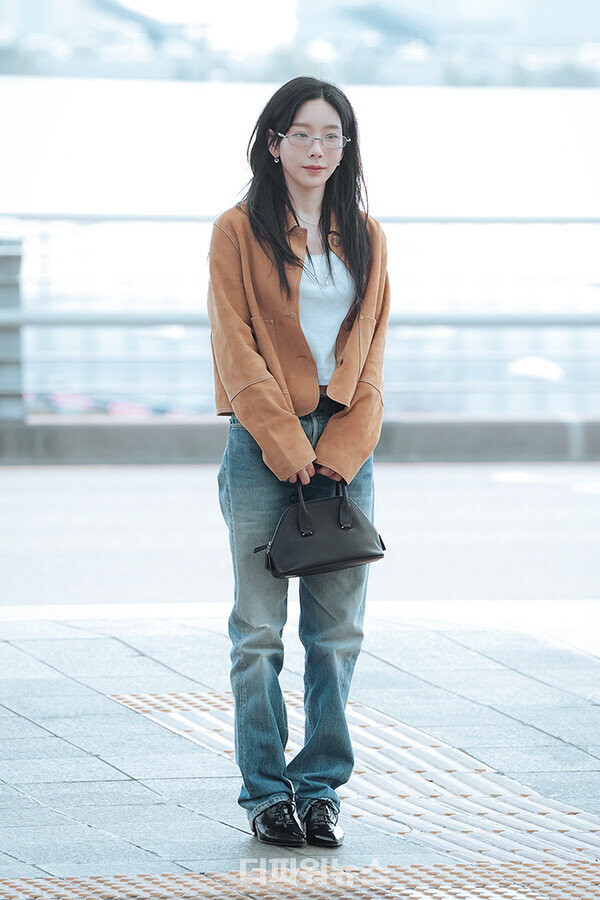 태연,인천국제공항출국