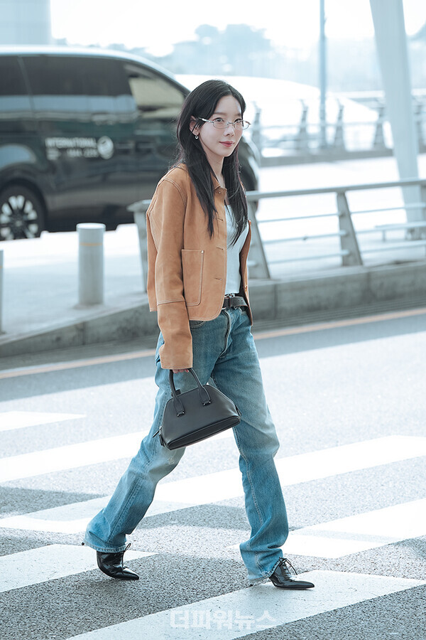 태연,인천국제공항출국