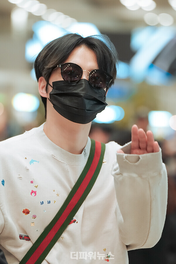 김재중,인천국제공항입국