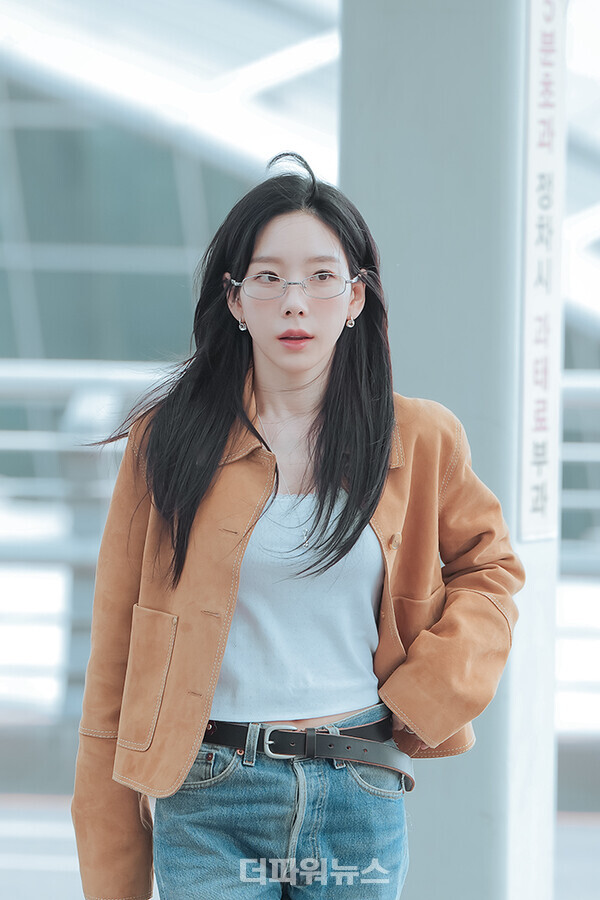 태연,인천국제공항출국