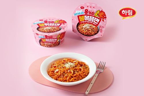 하림, ’용가리불볶음면 까르보나라’ 선보여