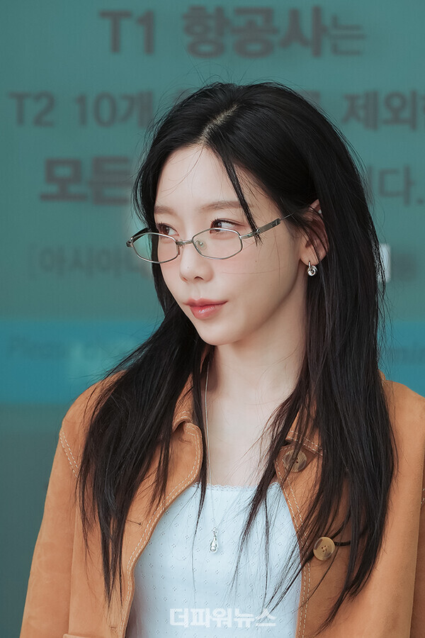 태연,인천국제공항출국