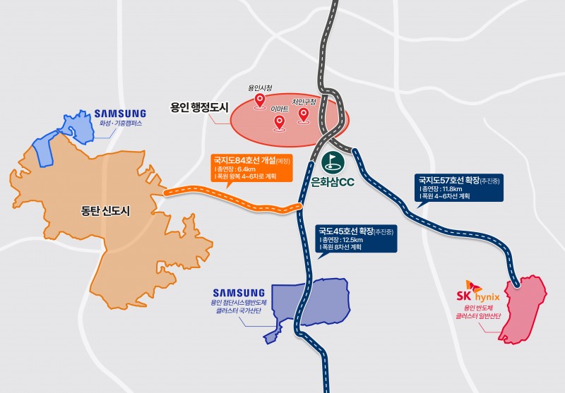 반도체 산업에 맞춘 특급 교통망…‘용인 반도체 로드’ 조성 탄력