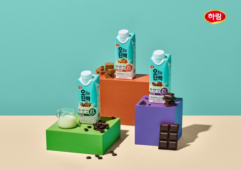 하림, 단백질 음료 ‘오!늘단백 라떼’ 3종 선보여