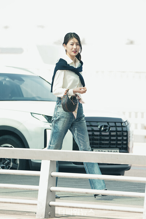 수지,인천국제공항출국