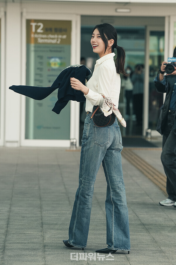 수지,인천국제공항출국