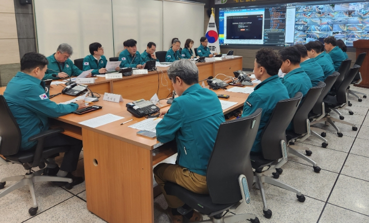 청주시, 강풍 대비 대책회의