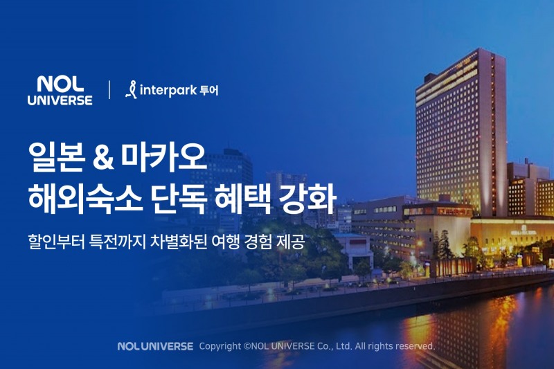 놀유니버스, 해외숙소 프로모션 실시