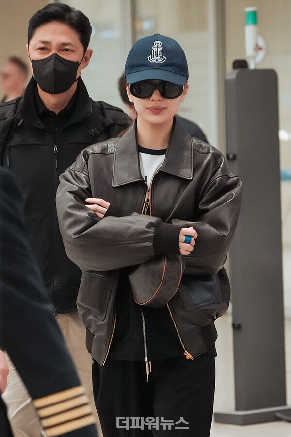 수지,인천국제공항입국