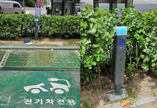 전기차 충전구역 무인단속기