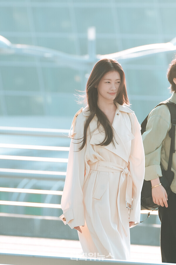 정소민,인천국제공항출국