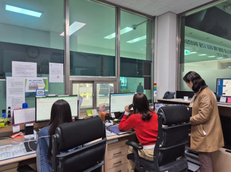 남녀 통합당직 첫 시범 운영