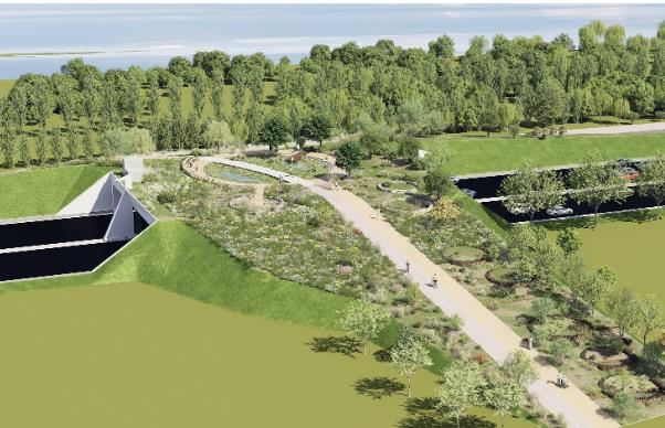 암사초록길 조감도