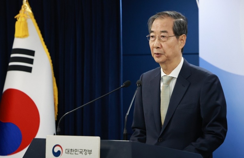 한덕수 대통령 권한대행 대국민담화(사진=연합뉴스)