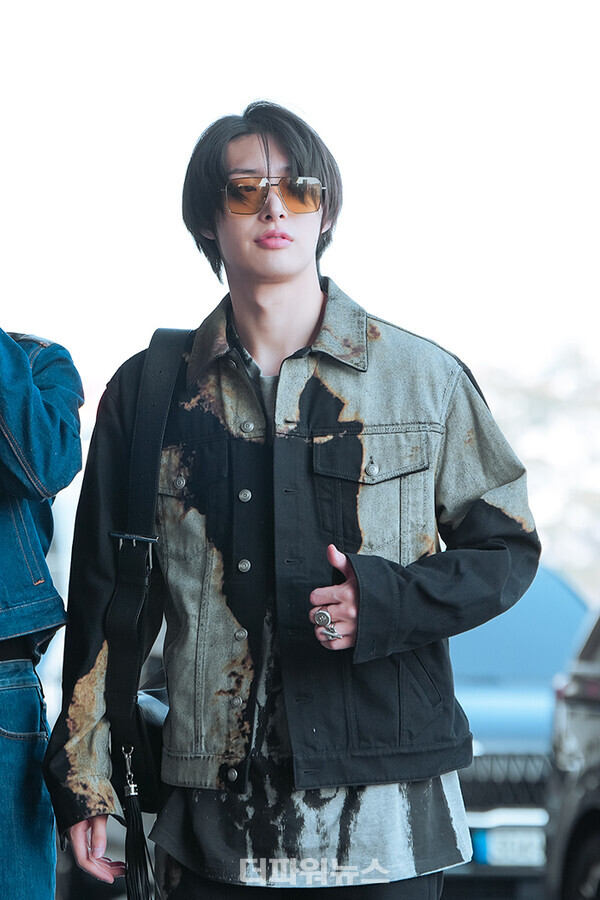 에이티즈민기,김포국제공항출국