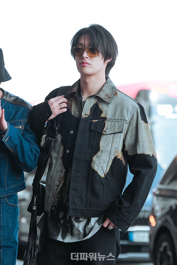 에이티즈민기,김포국제공항출국