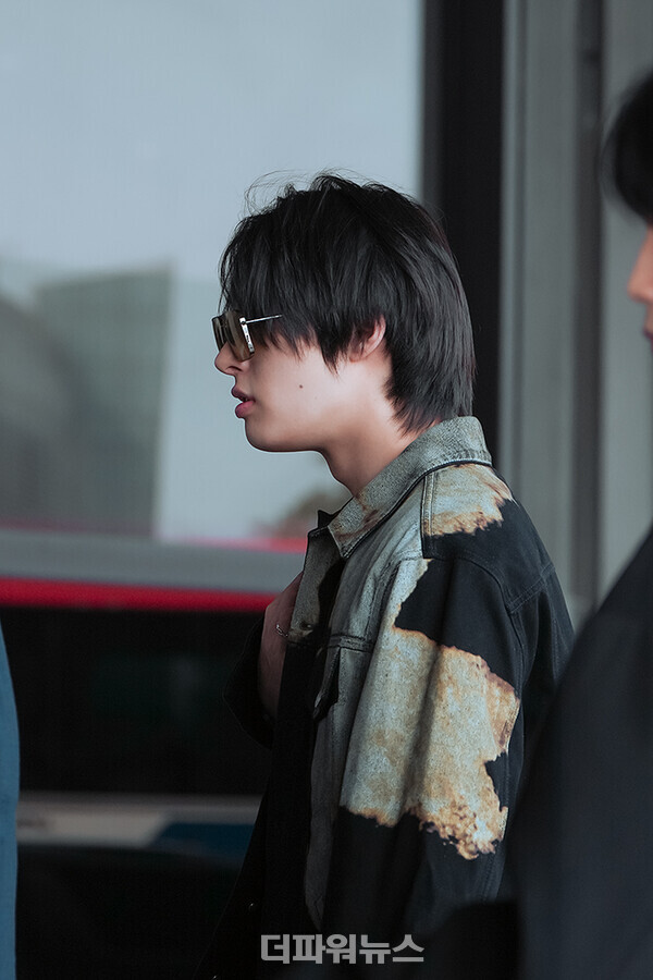 에이티즈민기,김포국제공항출국