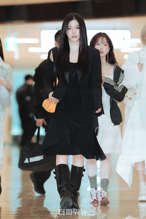 엔믹스규진,김포국제공항출국