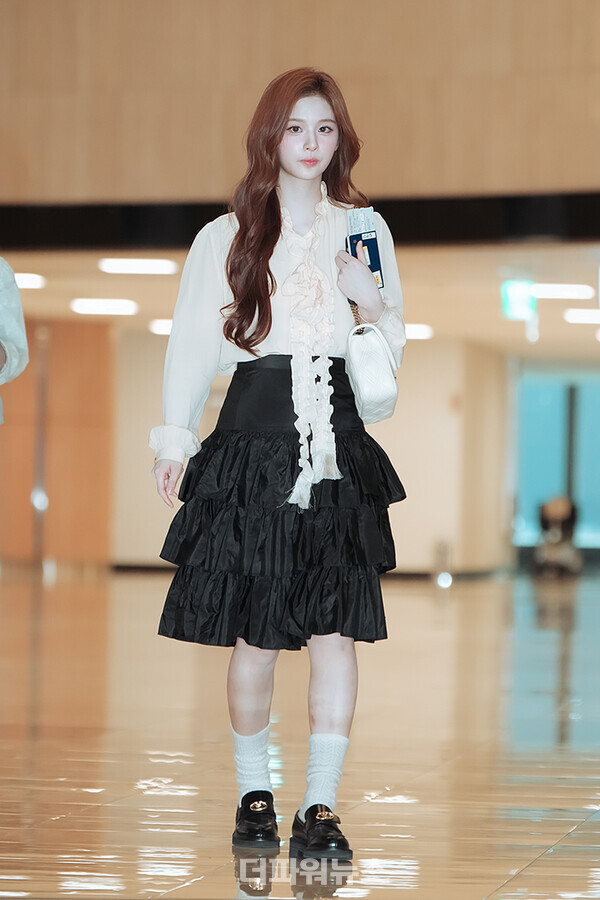 엔믹스설윤,김포국제공항출국