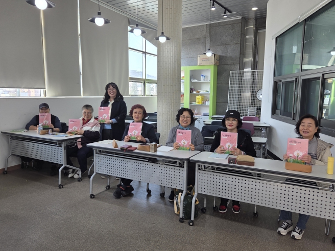 진천군 성인 문해교육 징검다리반 개강식