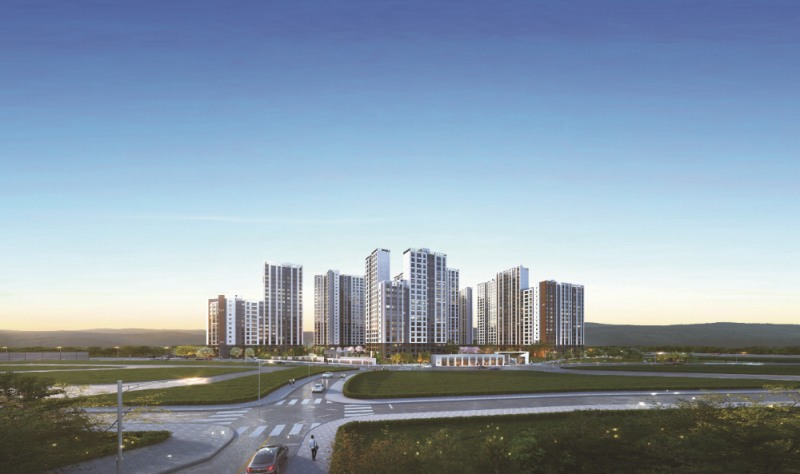 제일풍경채 의왕고천 투시도.