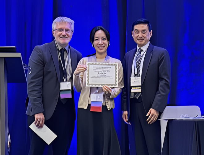자생한방병원 이예슬 원장, ‘SAR 2025 국제학술대회’서 우수연구자상 수상