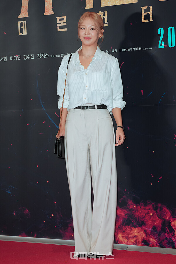 효연,영화'거룩한밤:데몬헌터스'VIP시사회