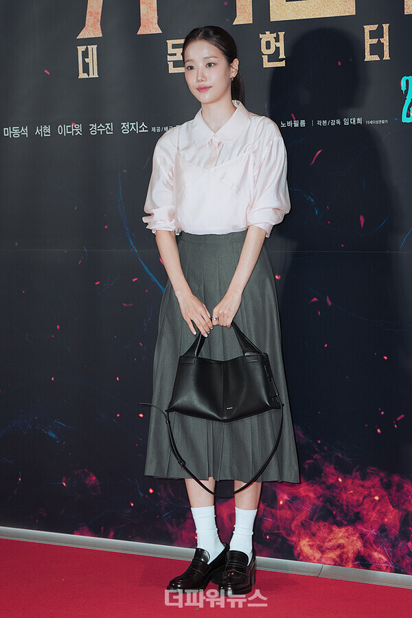 이나은,영화'거룩한밤:데몬헌터스'VIP시사회