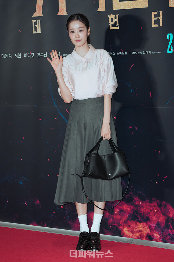 이나은,영화'거룩한밤:데몬헌터스'VIP시사회